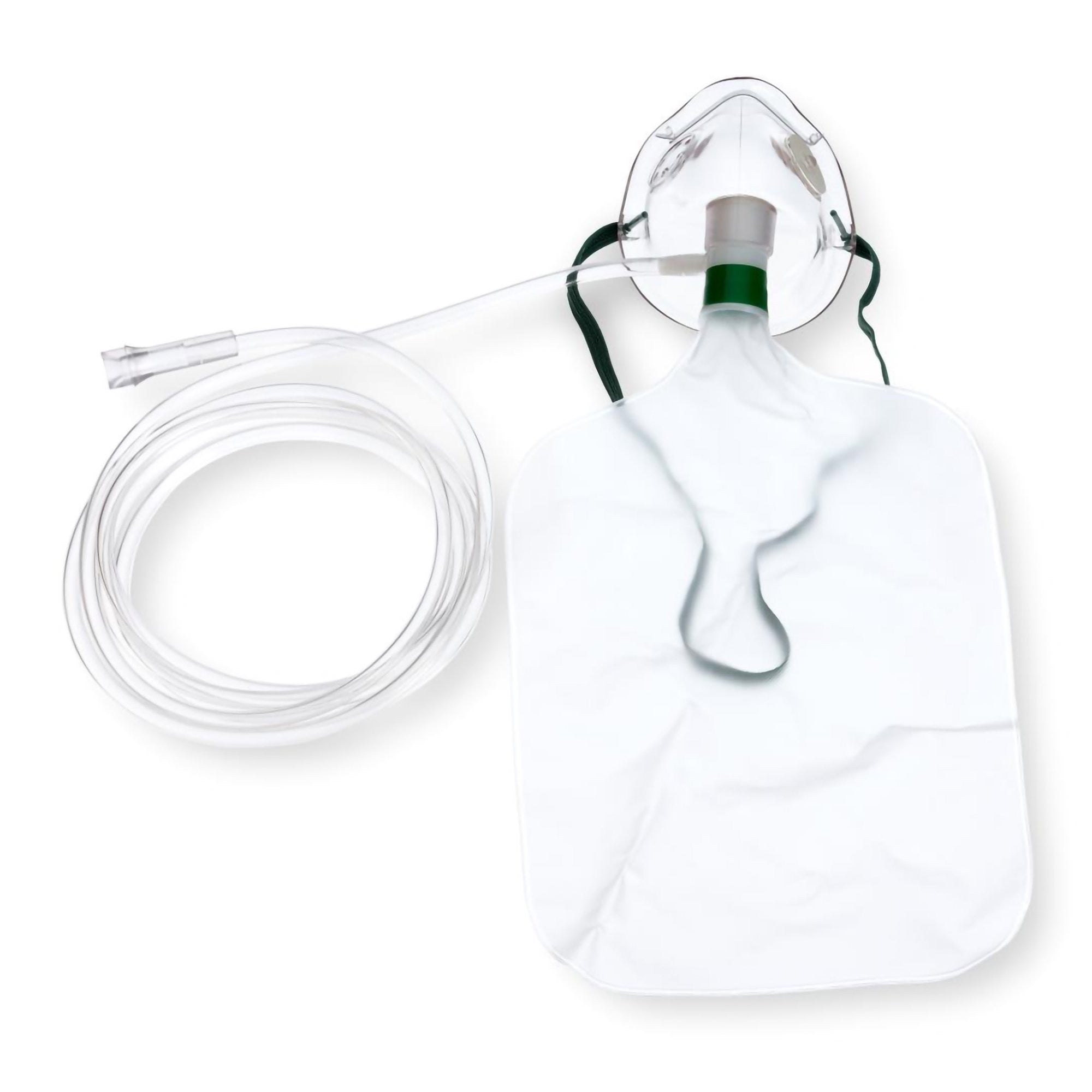 204610 - Teleflex - NonRebreather Oxygen Mask Elongated Style Pediatric Adjustable Head Strap / Nose Clip, HUD1058, Case of 50, (CS)
