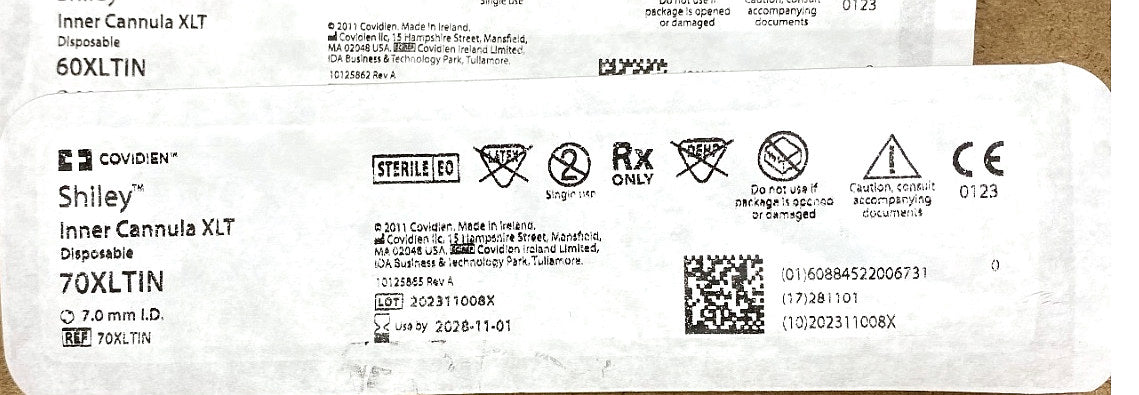 70XLTIN - COVIDIEN - Inner Cannula XLT,Disposable, (EA/1)
