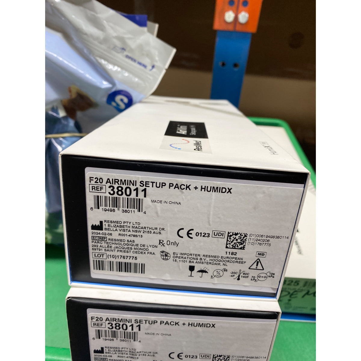 38011 - RESMED - F20 AirMini Setup Pack, (BX/1)