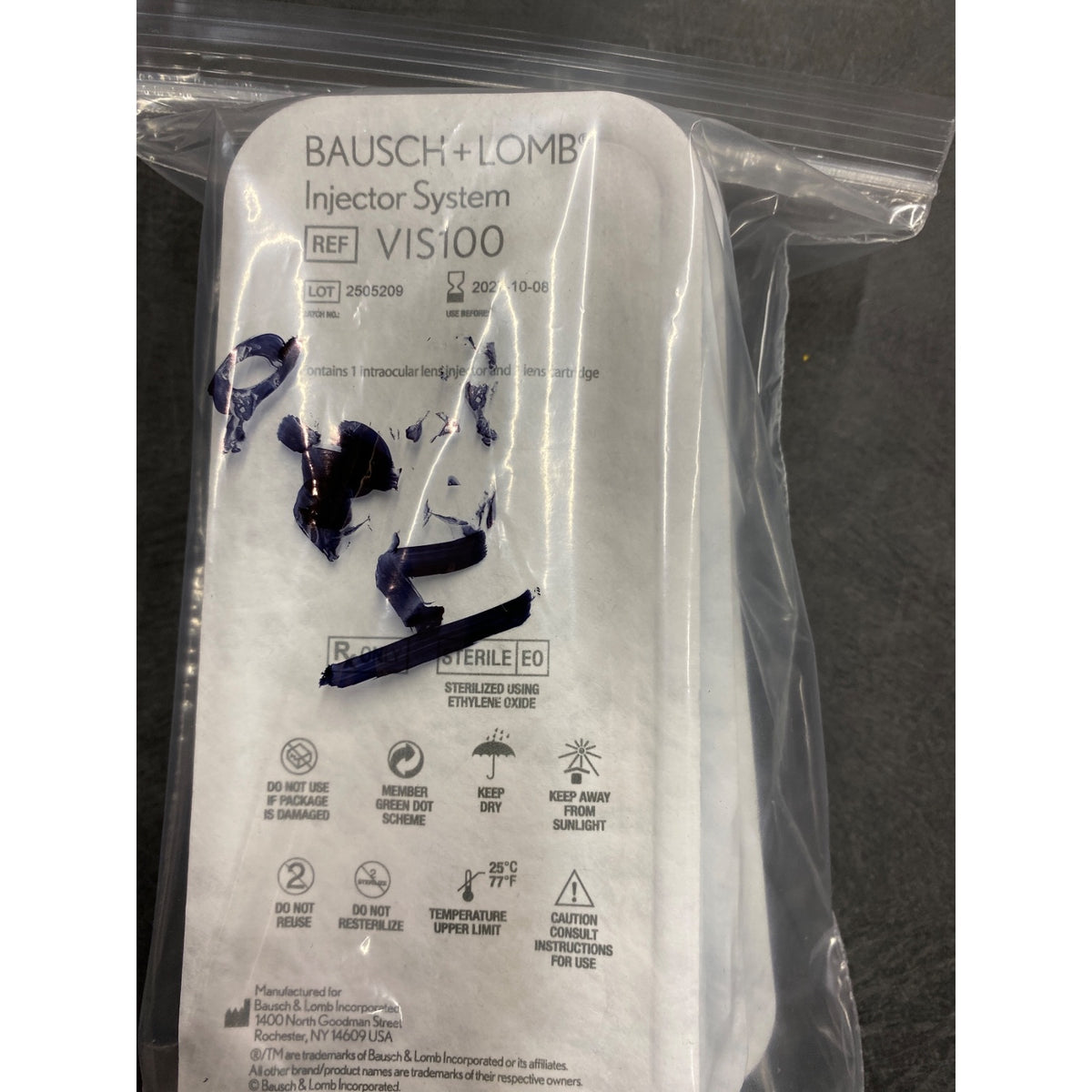 VIS100 - BAUSCH & LOMB - Injector System, (EA/1)