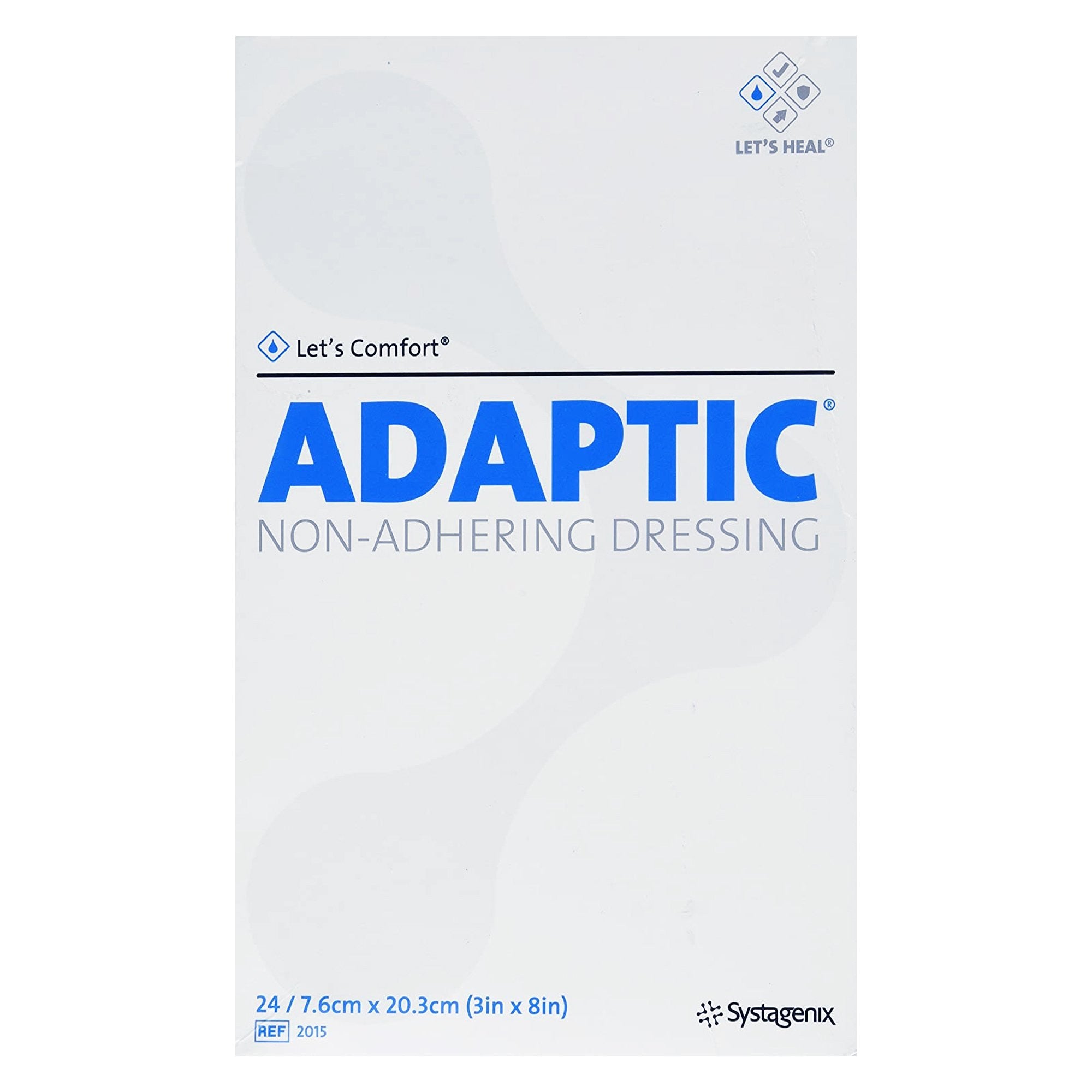 4636 - 3M - 3M Adaptic Oil Emulsion Impregnated Dressing Rectangle 3 X 8 Inch Sterile, 2015, Case of 144, (CS)