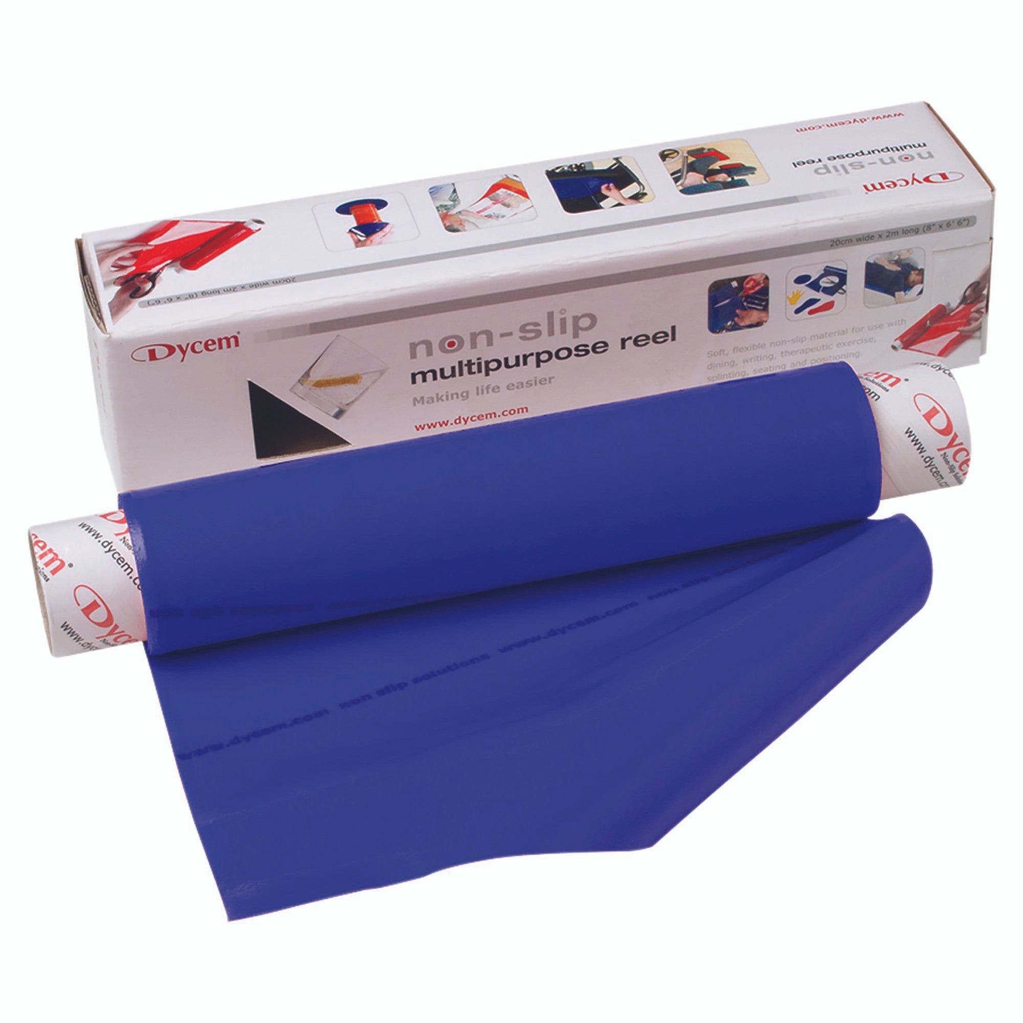764573 - Dycem - Dycem Non-Slip Matting 8 in x 6.5 Foot, 50-1501B, Roll of 1, (RL)