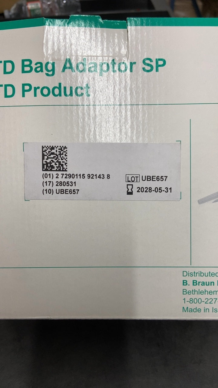 412143 - SIMPLIVIA - OnGuard 2 CSTD Bag Adaptor SP - A Chemfort CSTD Product, (BX/40)