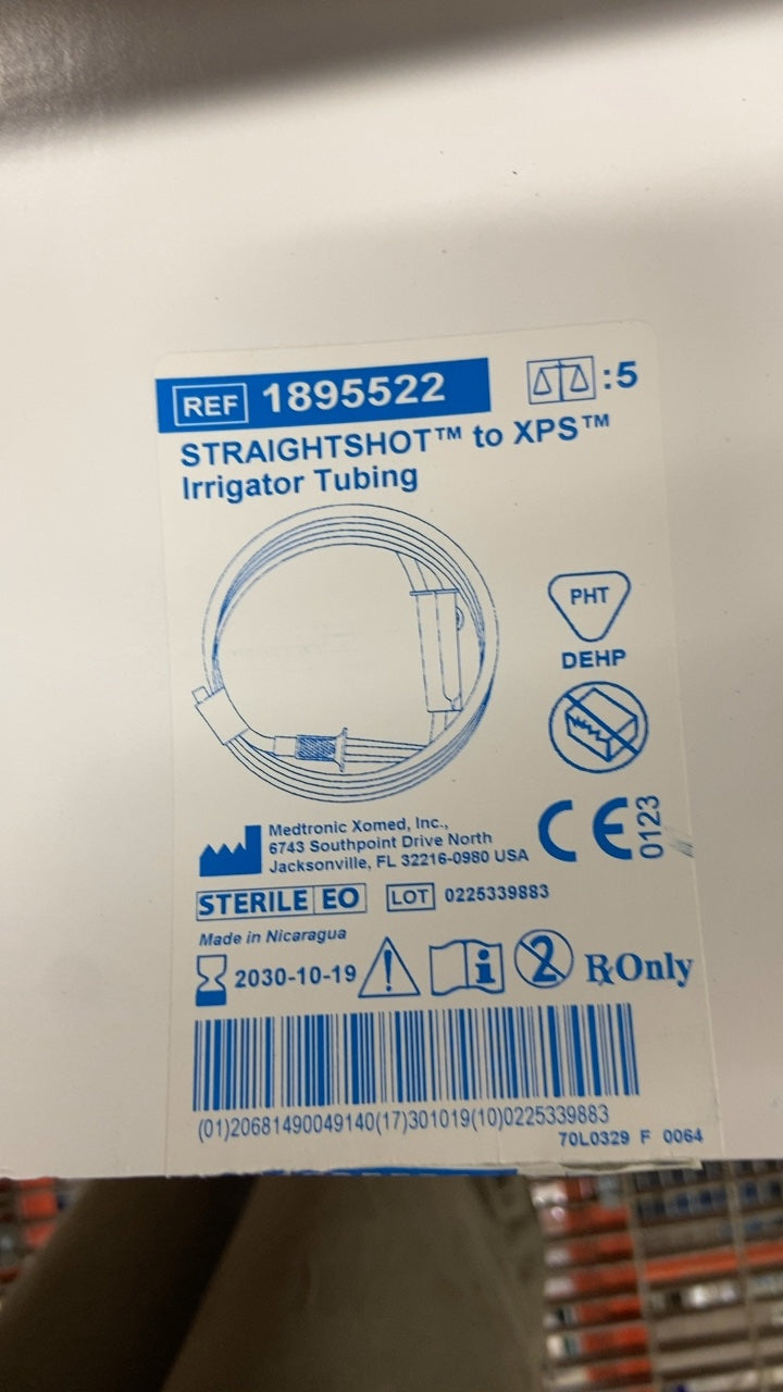 1895522 - MEDTRONIC - StraightShot TO XPS Irrigation Tubing, (BX/5)