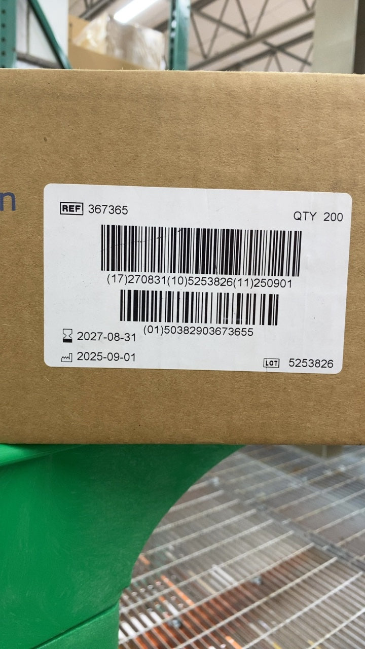 367365 - BD - Vacutainer SafeTouch Push Button Collection Set 21G x 3/4" x 12", (CS/200)