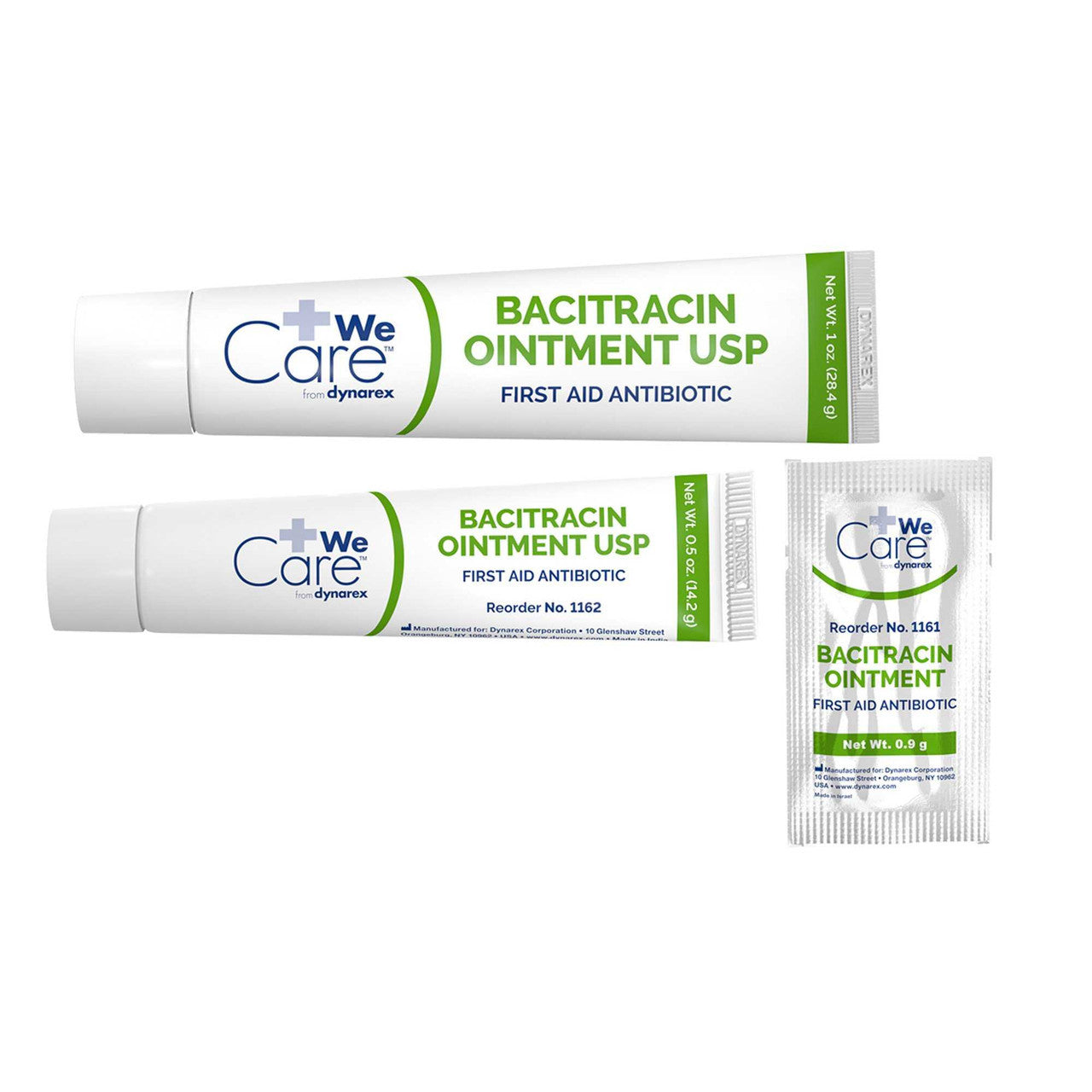 826398 - Dynarex - First Aid Antibiotic Ointment 1 oz. Tube 1163 Case of 72, (CS)