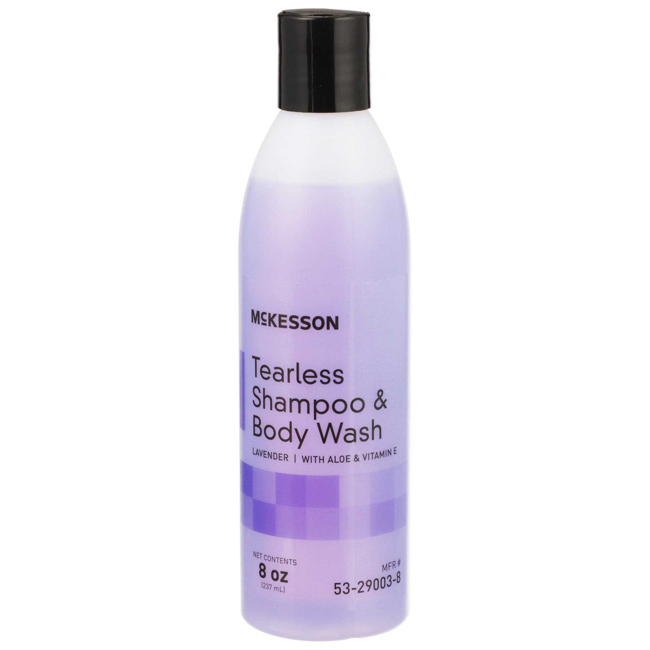 877035 - McKesson - Tearless Shampoo and Body Wash McKesson 8 oz. Flip Top Bottle Lavender Scent 53-29003-8 Case of 48, (CS)