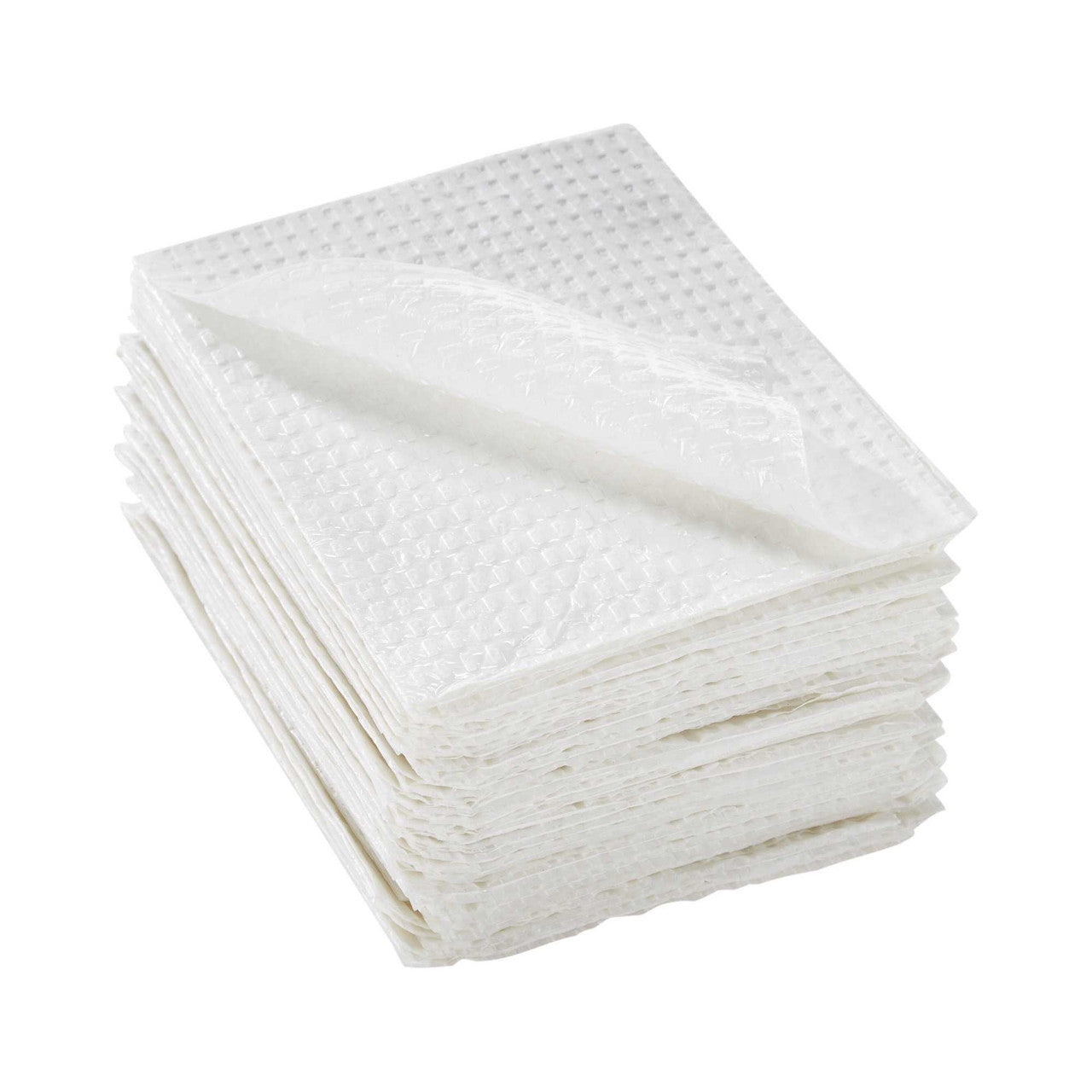 151896 - McKesson - McKesson Procedure Towel, White, Deluxe 2-Ply Tissue with Polyback, Waffle Embossed, 500 per Case, Case of 500, (CS)