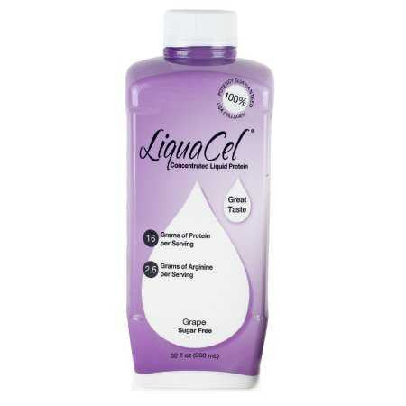 811192 - LiquaCel - LiquaCel Oral Supplement Grape Flavor Liquid 32 oz. Bottle, GH-94, Case of 6, (CS)
