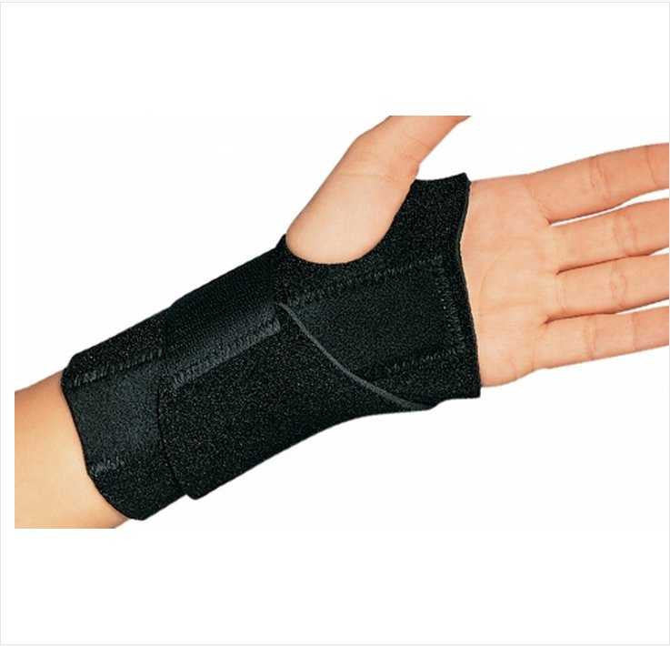 288083 - ProCare - Wrist Brace ProCare Universal Wrist-O-Prene Neoprene Left Hand Black One Size 79-82471 Pack of 1, (EA)
