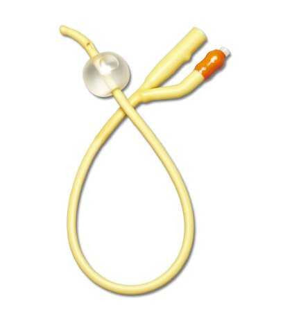 420853 - Medline - Foley Catheter Medline 2-Way Coude Tip 10 cc Balloon 16 Fr. Elastomer Coated Silicone DYND11216 Pack of 1, (EA)