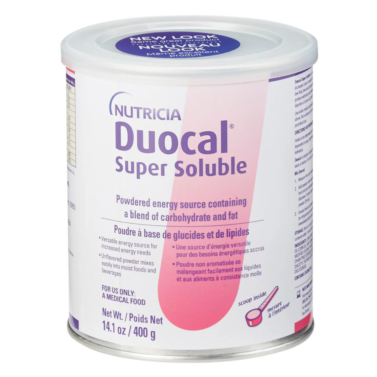 711848 - Duocal - Duocal Oral Supplement Unflavored Powder 14 oz. Can, 49828, Case of 6, (CS)