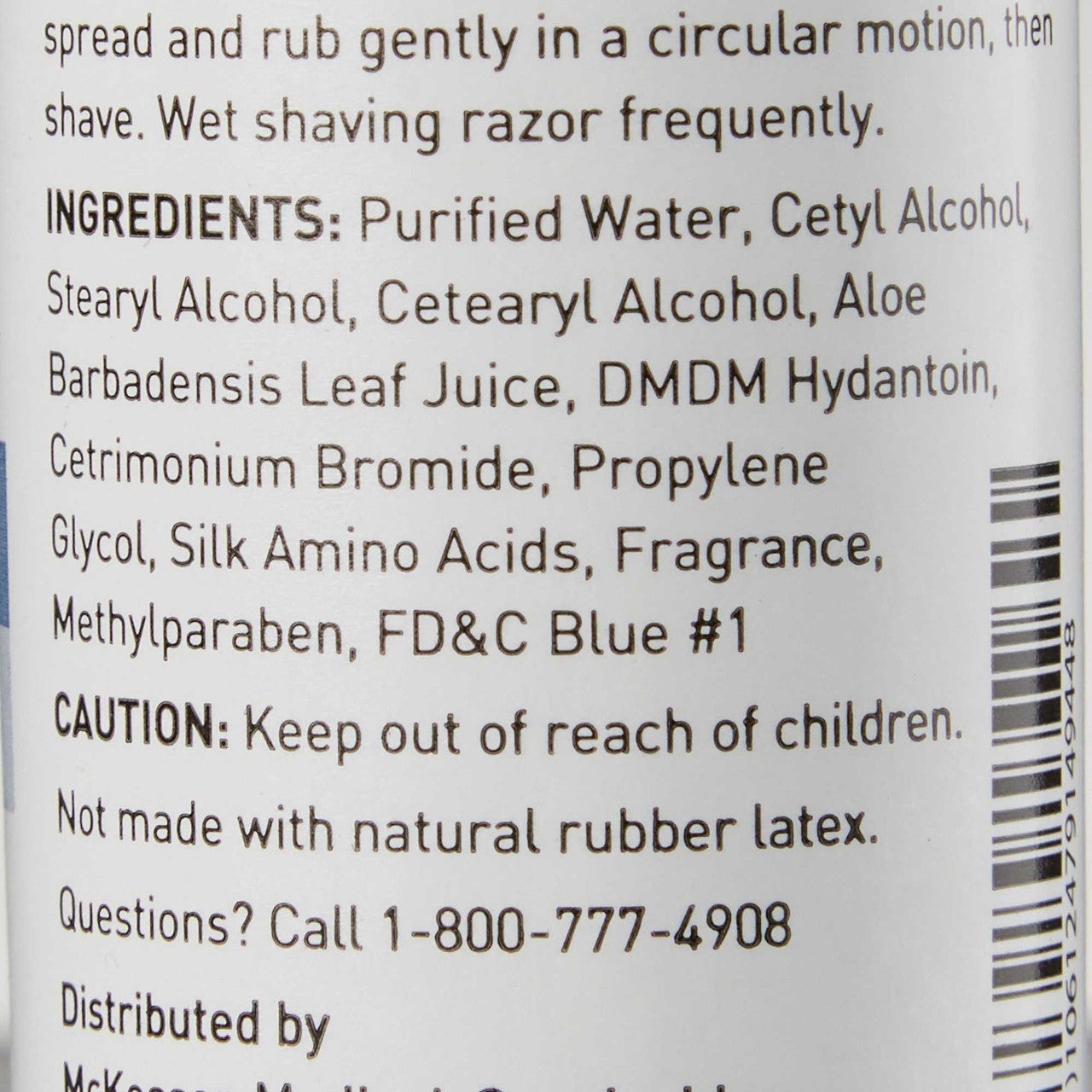 535202 - McKesson - Shaving Gel McKesson 1.5 oz. Flip Top Bottle 23-K800C Case of 96, (CS)